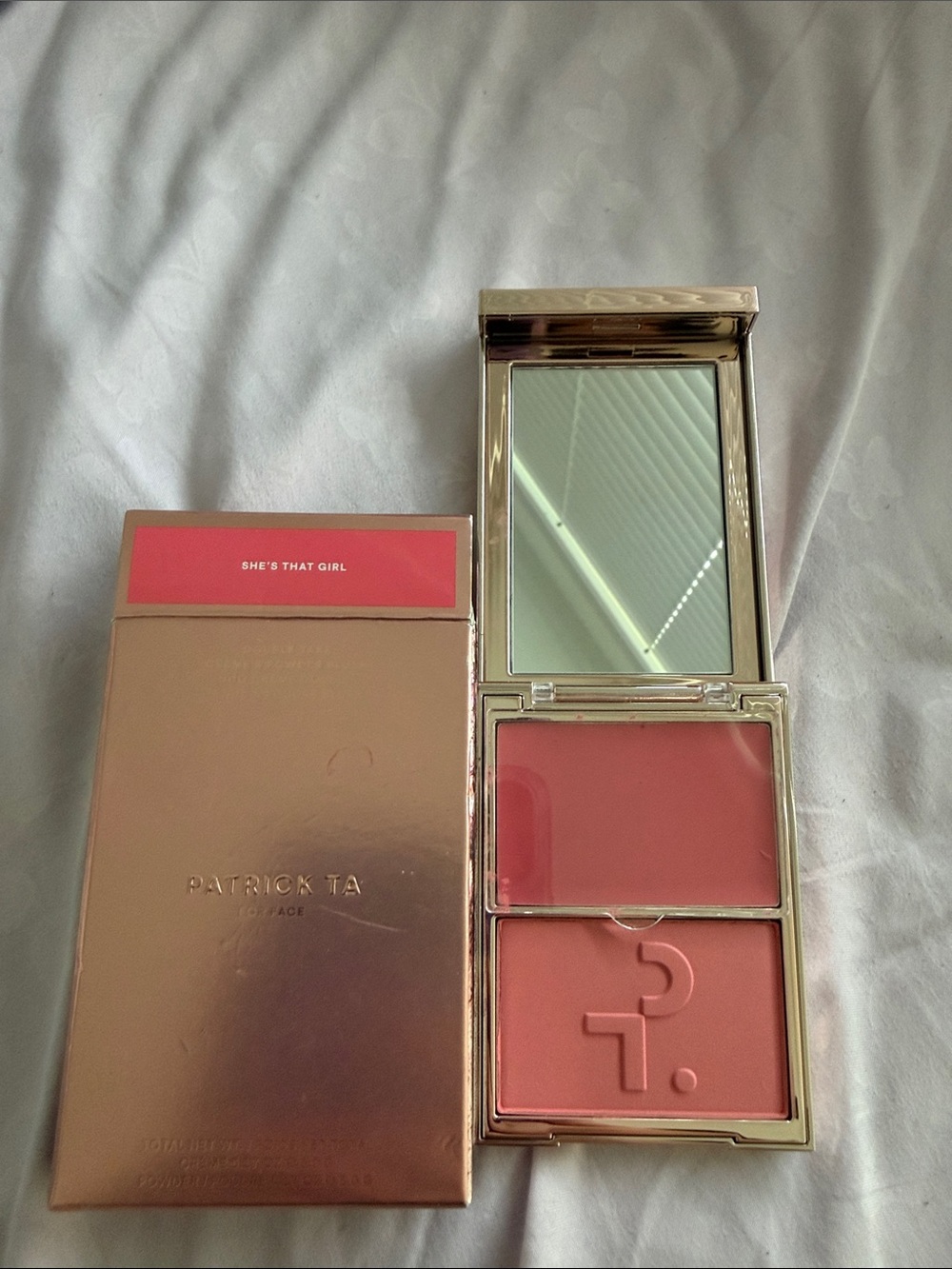 Patrick Ta She’s That Girl Blush Duo - Coral Pink